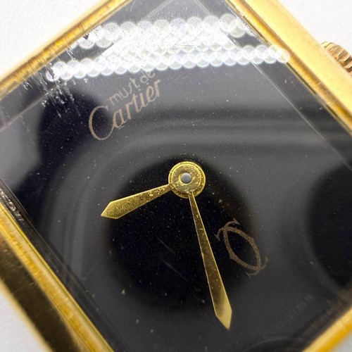 Montre cartier sv925 noir - montre,