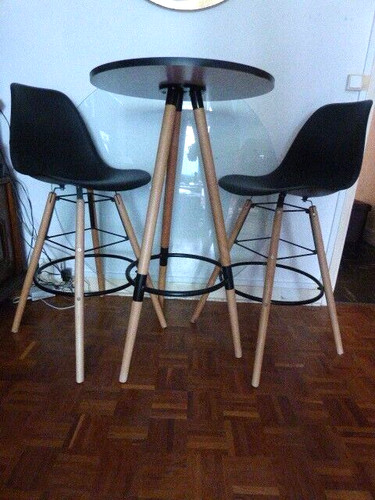 Table bar avec - bar, deux