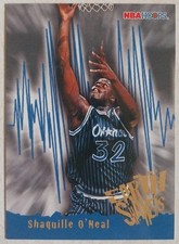 Carte NBA Shaquille O'Neal 1995-96 NBA Hoops - Earth Shakers #366