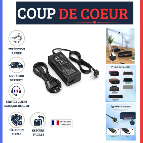 Chargeur 65w 19v 42a - chargeur,