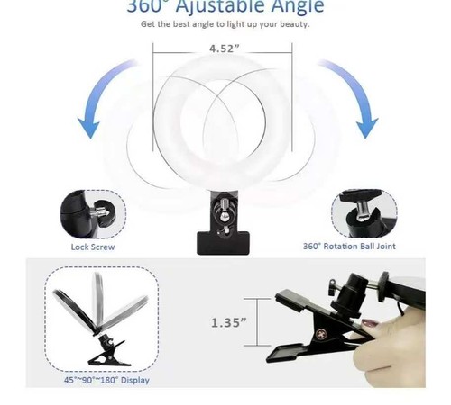Anneau lumineux led pour - anneau,