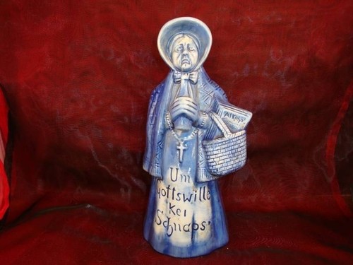Bouteille figurine publicite - bouteille,