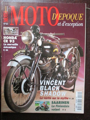 Revue moto epoque n 10 - , d'epoque