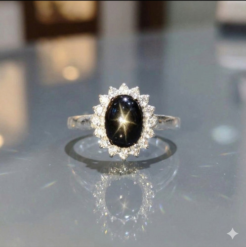 Bague solitaire argent - bague,