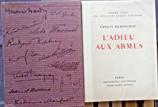Ernest Hemingway - - L'Adieu Aux Armes * éditions Sauret 1956 Ex.2468