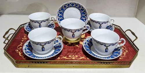 Lot tasses et soucoupes - de, 5