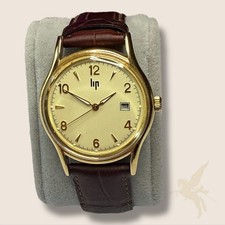 Montre LIP Homme Quartz – dorée 36 mm