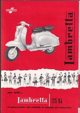 Depliant Lambretta 125 li -
