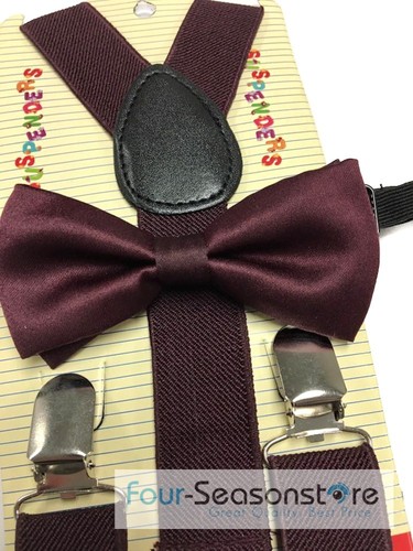 New burgendy wedding suspender - wedding,