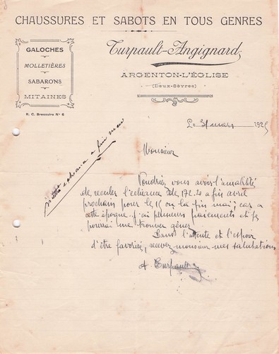 Argenton legise cordonnier - argenton,