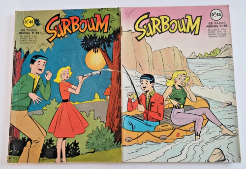 Lot surboum 39 - bd, /