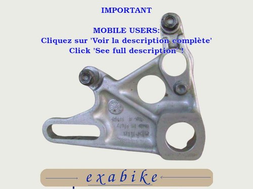 Support etrier arriere pour - support,