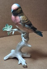 oiseau porcelaine saxe Karl Ens, sur branche