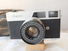 +++   Canon Canonet  1ere version avec objectif SE 1.9/45mm avec  étui cuir
