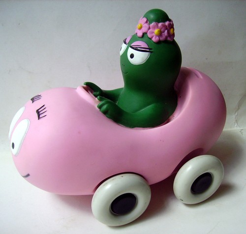 Voiture barbapapa tirelire - voiture,