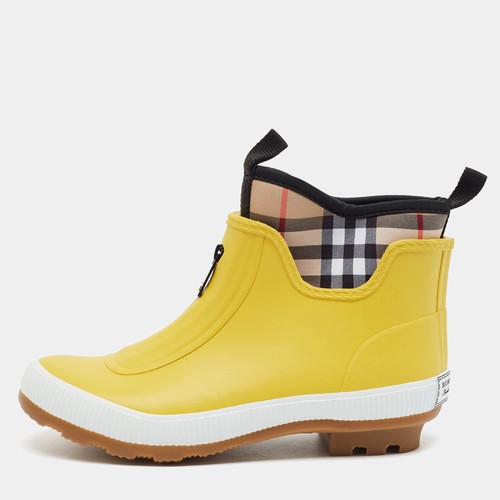 botte pluie burberry