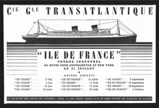 1949 - Cie Gle TRANSATLANTIQUE
