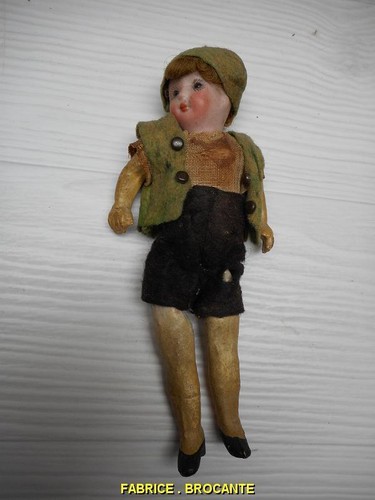 Poupee tete porcelaine - poupee,