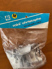 NOS CALE PIEDS CHRISTOPHE MINI VERS 1970 - NOS NIP NEW CHRISTOPHE MINI TOE CLIPS
