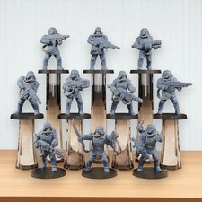 Pack de 13 Figurines Grimguard Commandos 32 mm StationForge – Donjons & Dragons