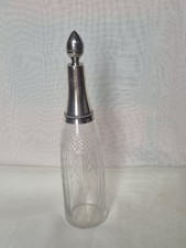 Bouteille en cristal et