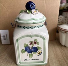 Grande Pot Hermétique 🫙villeroy et boch 🍋FRENCH GARDEN 🍋prune