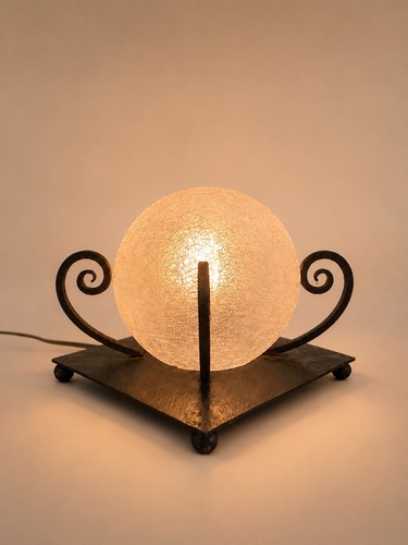 Lampe art déco - déco, forgé