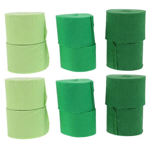 Reusable green crepe - crepe, paper