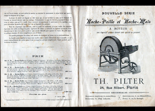 Paris machines agricoles - (x°),