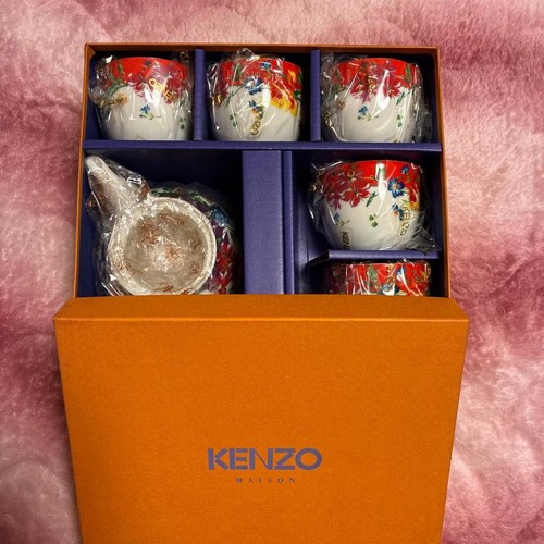 Service thé kenzo motif - thé,