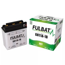 BATTERIE MOTO FULBAT DRY 6N11A-1B 6V 11,6AH 90A