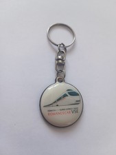 Porte-clés Train style TGV