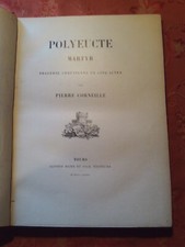 CORNEILLE Polyeucte martyr  1889 exemplaire japon N°14/100 planches en 2 états