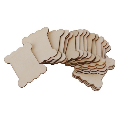 20pcs blanc ruban - blanc, fil