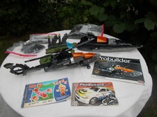 LOT mega bloks 3271 3263 assault chopper Probuilder Navire de Guerre + vracs