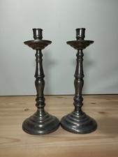 Paire De Grand Bougeoirs En