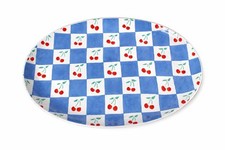 Petit plat long en porcelaine