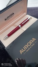 Luxueux Stylo AURORA TALENTUM Bordeaux Burgundy Precious Resin Ballpoint Pen