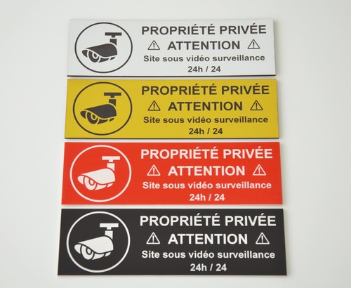 Plaque propriété privée - plaque,