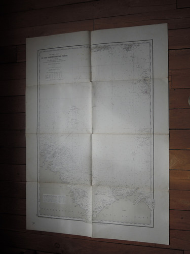 Carte marine ancienne - , de