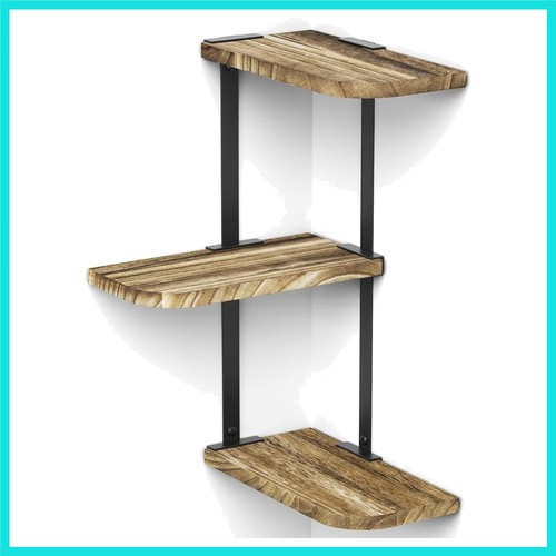Corner shelf wall - mount, of