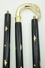 Ancienne canne bâton de