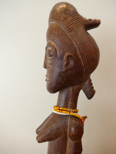 Baoulé ancienne statuette - baoulé,,