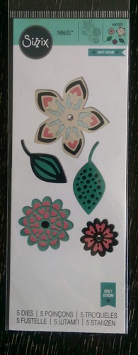 Sizzix thinlits fleurs - thinlits,