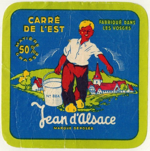 Etiquette fromage des - etiquette,