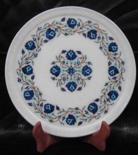 12 " Décorative Marbre Plaque