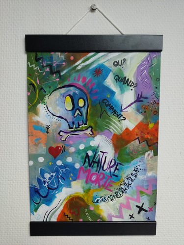 Peinture abstraite nature - peinture,