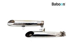 Set silencieux d'échappement Sport Harley-Davidson XL 1200 S Sportster Sport 19