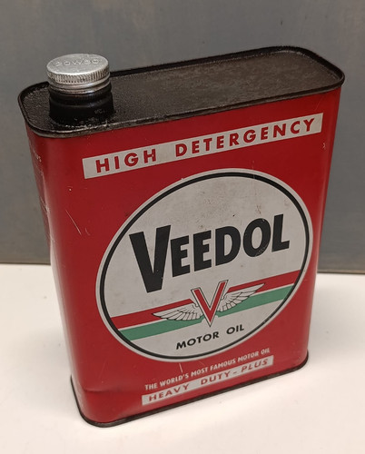 Ancien bidon huile veedol - bidon,