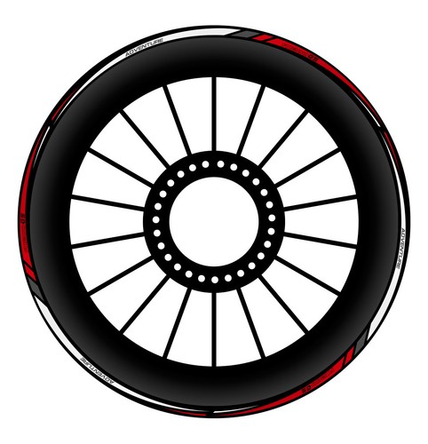 Kit autocollants jantes - autocollants, bmw